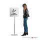 PIXLEMON Cartello Alluminio cm 18x12 PRUDENZA L