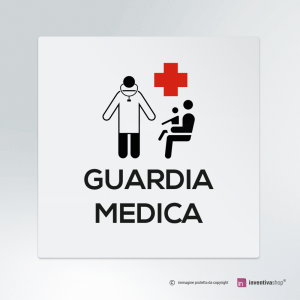 Cartello multi-materiale: Guardia medica