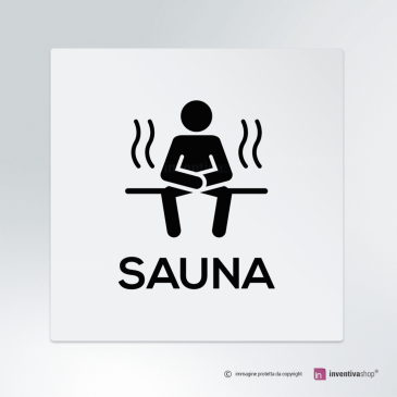 Cartello Sauna