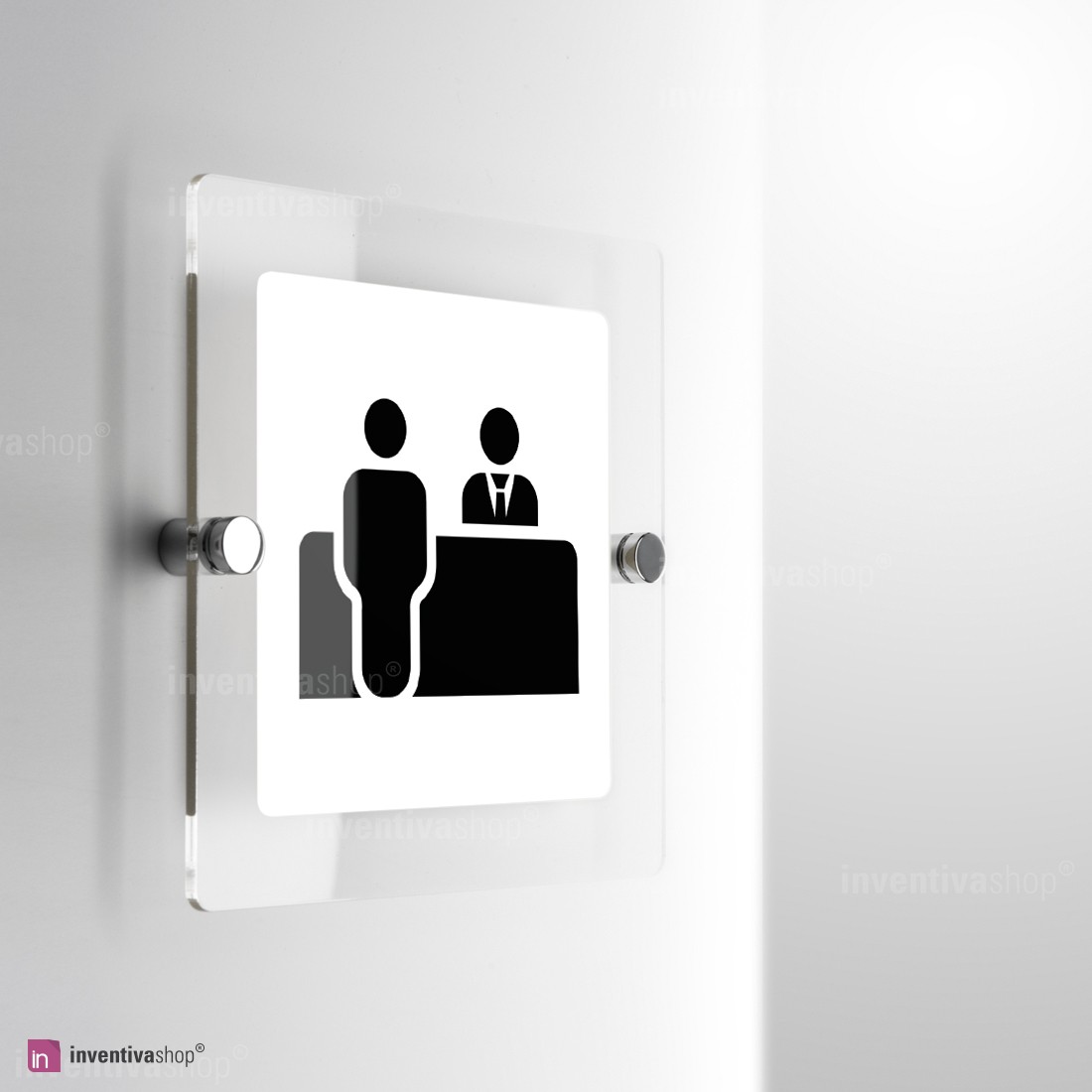 VSafety, cartello per porta privata, orizzontale, 300 mm x 100