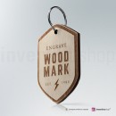 Portachiavi Wood-Mark Roma