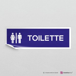 Adesivo Toilette