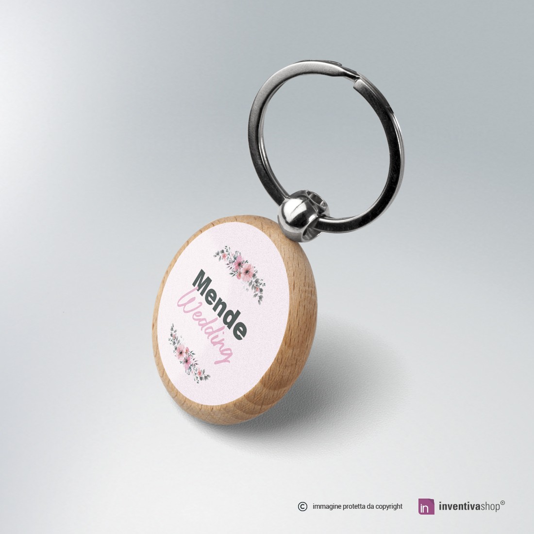 Portachiavi In Legno Personalizzato Fatto A Mano &ndash; Spedizione Dagli USA, Regalo Unico