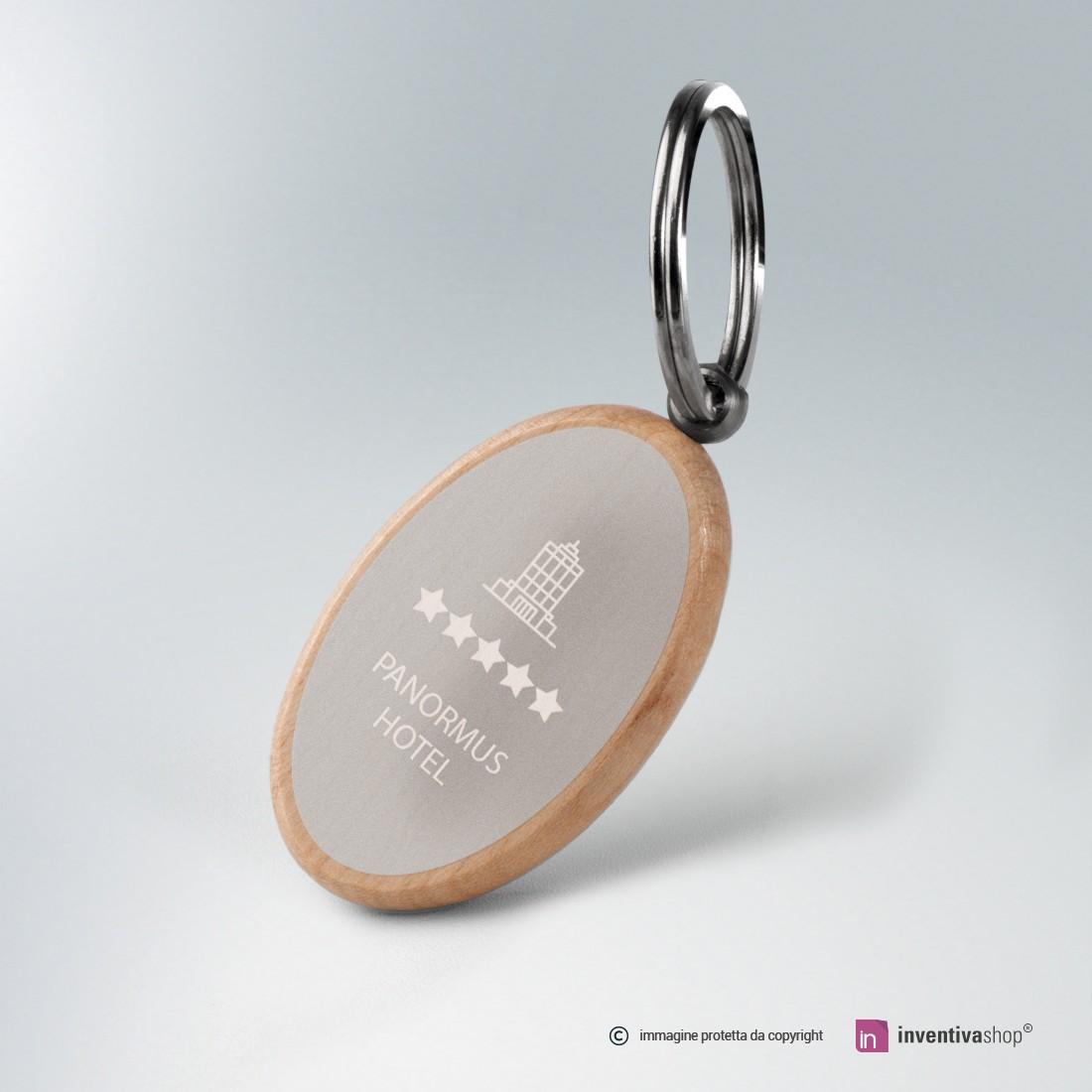 50 Ganci Ovali In Legno Per Incisione – 55x35x7 Mm – Vuoti Per Fai Da Te – Targhette Nome, Ciondoli, Etichette - 4
