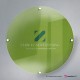 Targa plexiglass Rotonda personalizzata