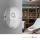 Targa Studio Interior design in plexiglass personalizzata modello Rotonda