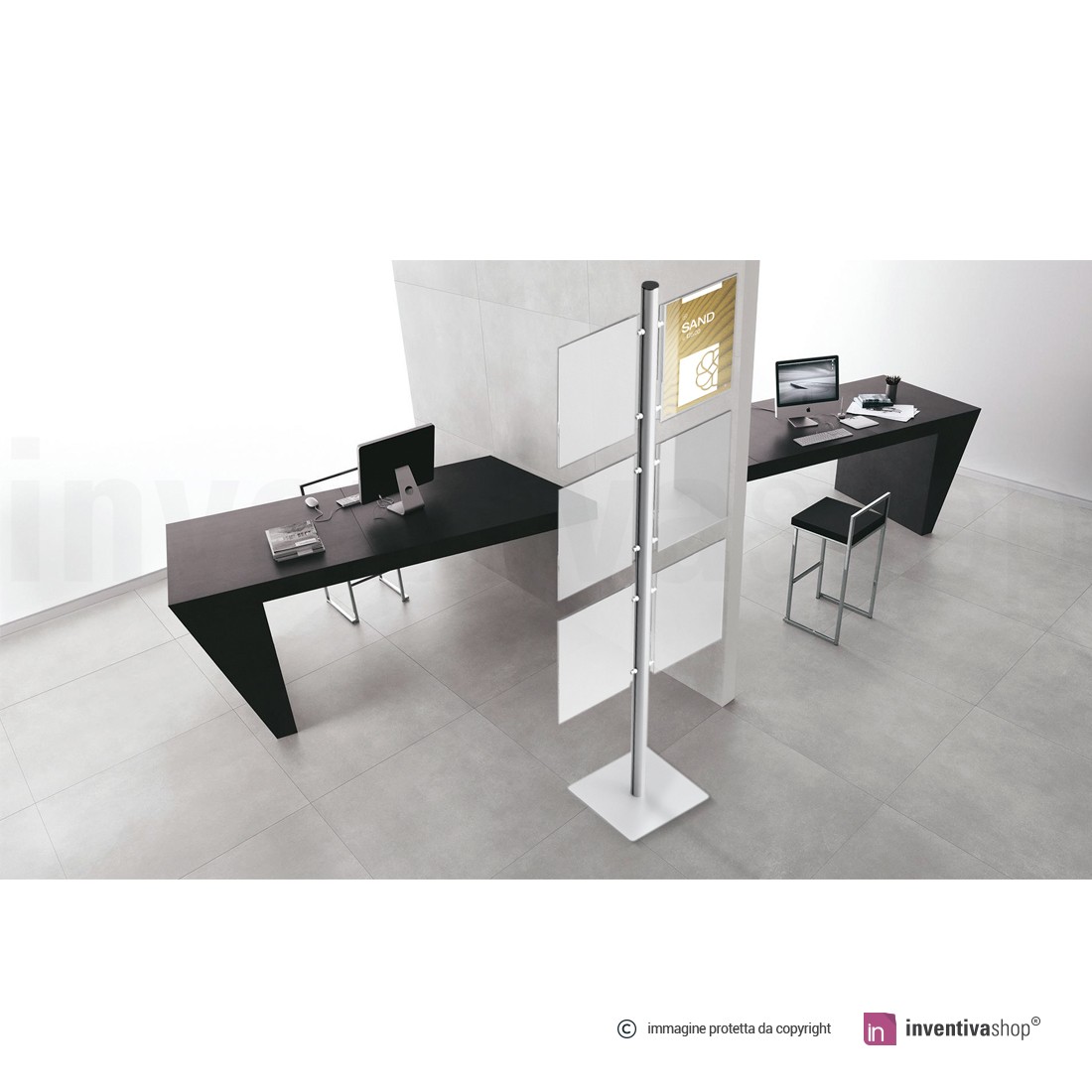 Album Espositore EUROPEL A3 Deluxe – 20 Tasche (40 Pagine) In Polipropilene, Copertina Nera, Per Documenti E Poster