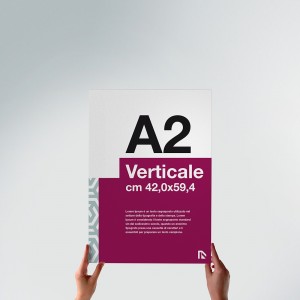 Poster A2: formato verticale