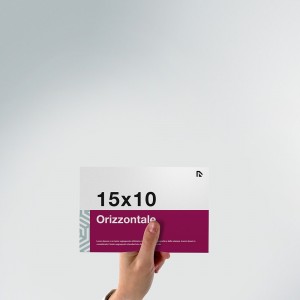 Flyer 15x10: formato orizzontale