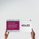 Flyer 40x20: formato orizzontale