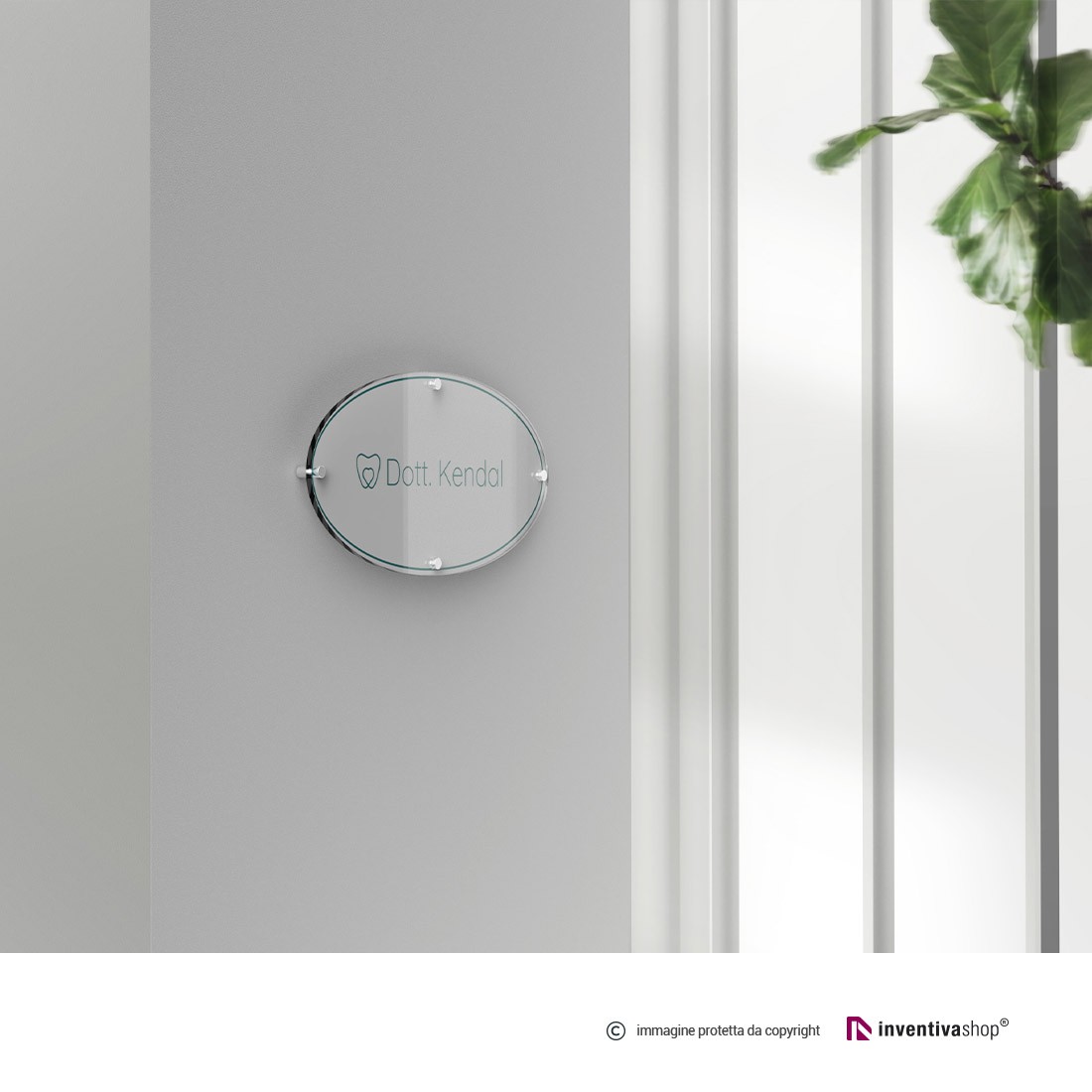 Targhette Per Piante In Acrilico Grigio Trasparente – Personalizzate Con Incisione Laser - 3