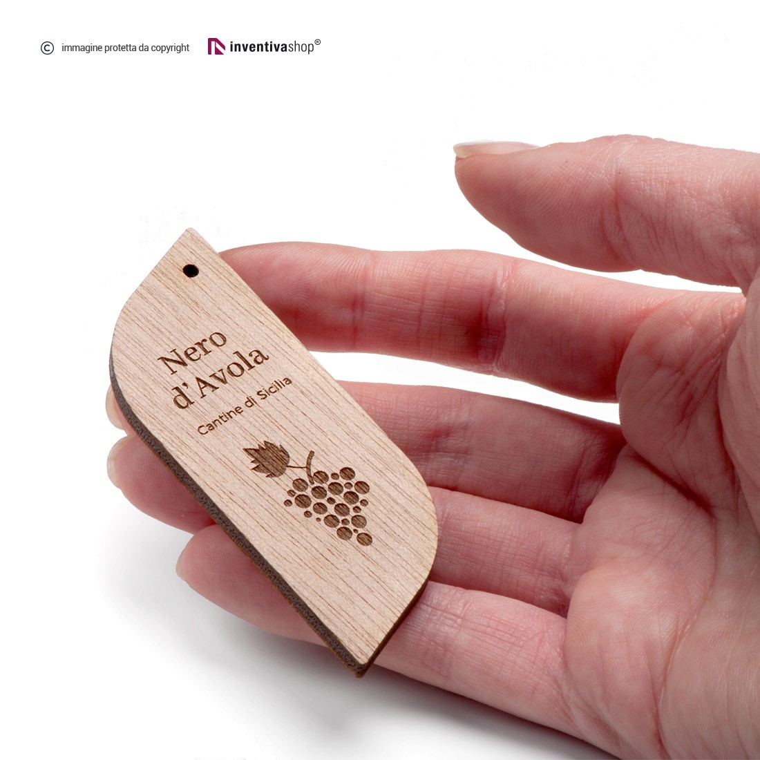 ETICHETTE DECORATIVE IN legno per abbellire spazi orticoli confezione