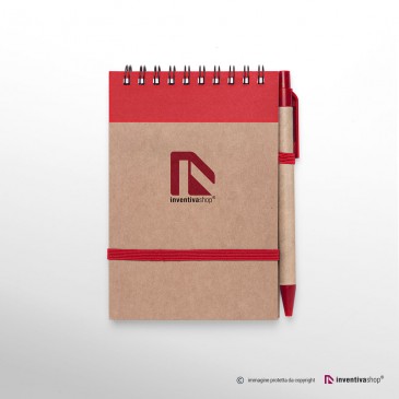 Block Notes personalizzati con penna rossa