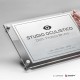 Targa Abs Steel: Rettangolare Orizzontale Combo per studio oculistico