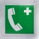 Cartello Telefono d'emergenza e salvataggio E004