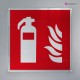 Cartello Plex: Antincendio estintore monofacciale