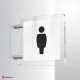 Cartello Plex: Toilette Bold bifacciale