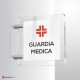 Cartello Plex: Guardia medica bifacciale