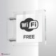 Cartello Plex: WiFi bifacciale