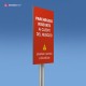 Cartello parcheggio riservato ai clienti: cartelli verticali personalizzabili