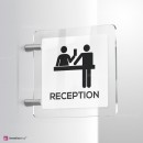 Cartello Plex: Reception bifacciale