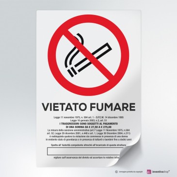 Adesivi Simbolo Vietato Fumare Meister 5 Pezzi | Set Segnaletica Autoadesiva Ø32 E 45 Mm Per Porte, Uffici, Interni