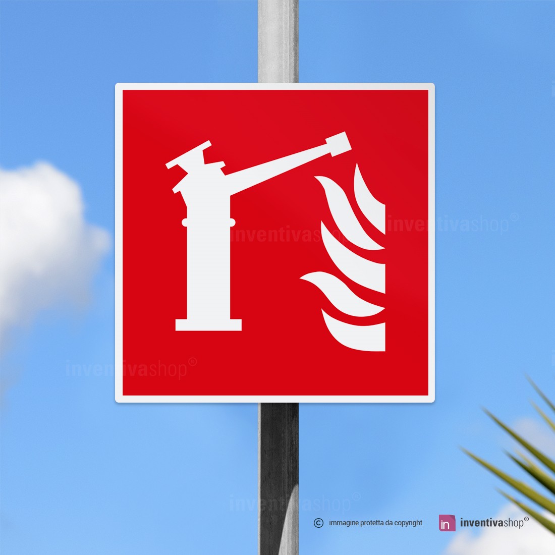 V Safety Clean It Up! - Cartello di sicurezza in vinile autoadesivo che