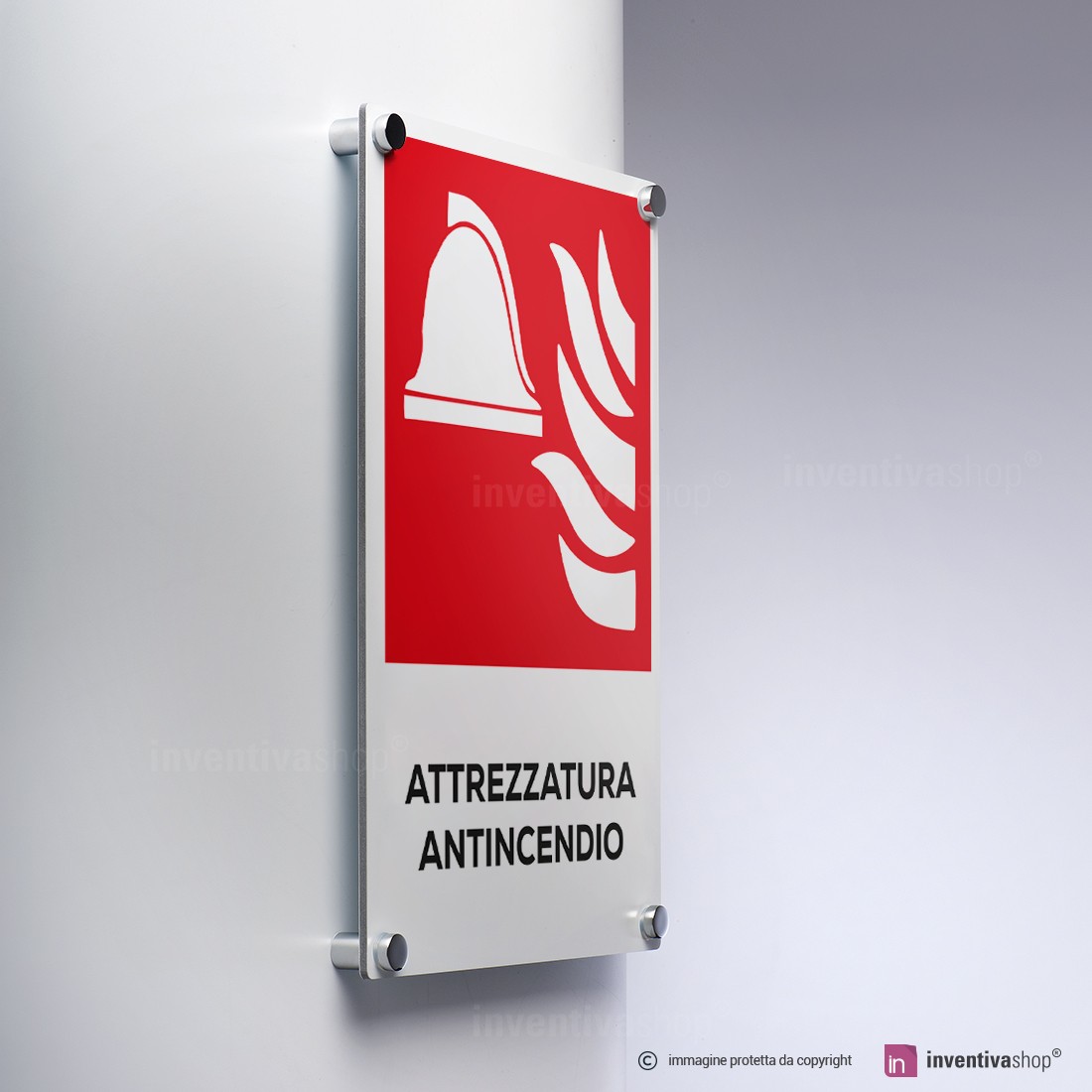 Cartello Attrezzatura Antincendio Cartello Attrezzatura Antincendio