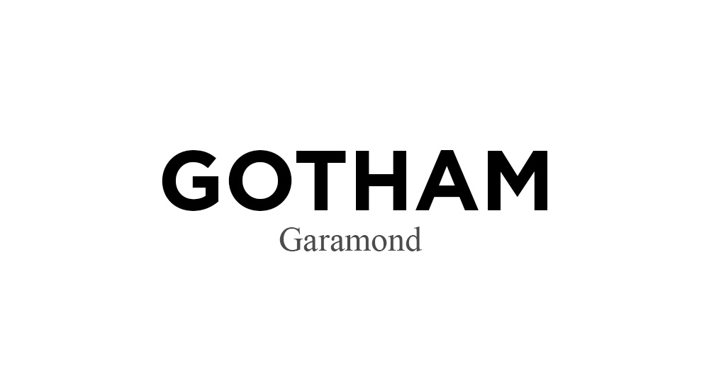 Gotham Times New Roman