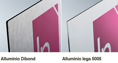 Alluminio Dibond vs alluminio 5005