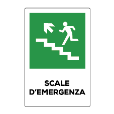 Scale d'emergenza Sx su